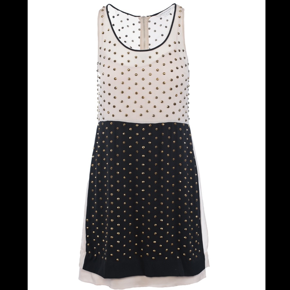 Diane Von Furstenberg Abrielle Studded Dress